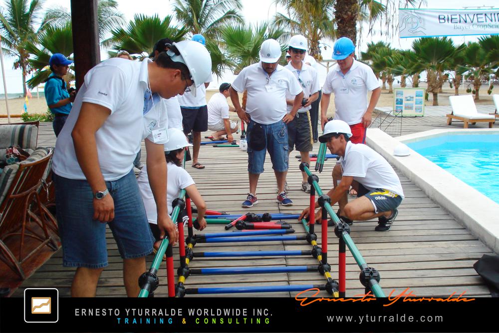 Actividades lúdicas Nicaragua, experiencias de cuerdas para fortalecer el compromiso organizacional.